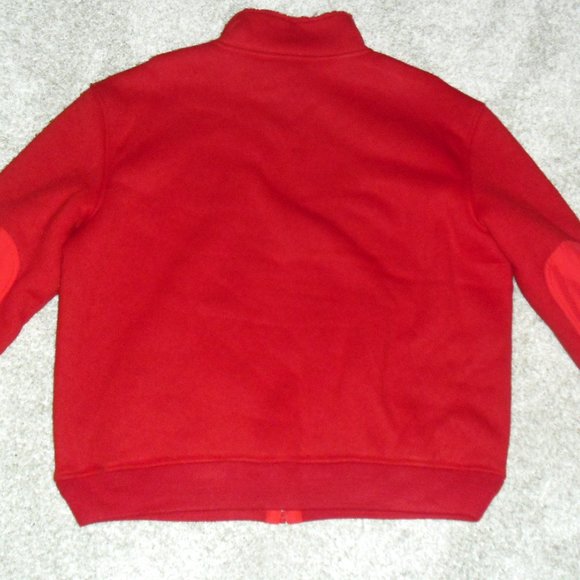 Ralph Lauren Polo $198 Mens sz. XL Red 1/4 Full Zip Sherpa Lining Sweater New - Picture 5 of 5